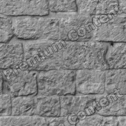 Seamless Textures of Wall Stones + Normal & Bump Mapping